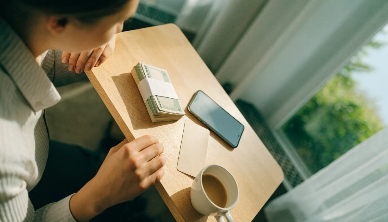 Svensk onlinecasino-insättning med banköverföring och kronorsedlar